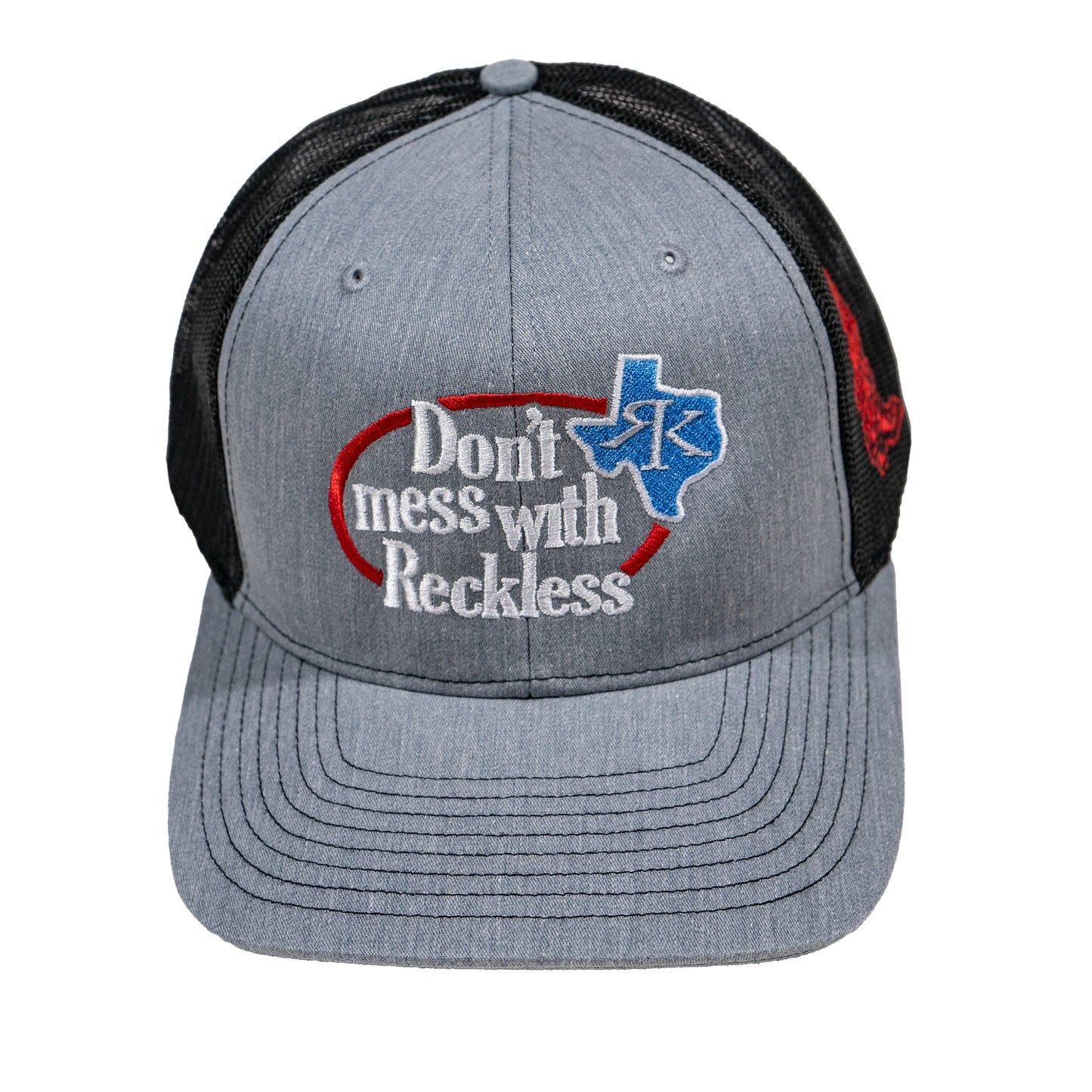 Don't Mess Grey & Blk Trucker