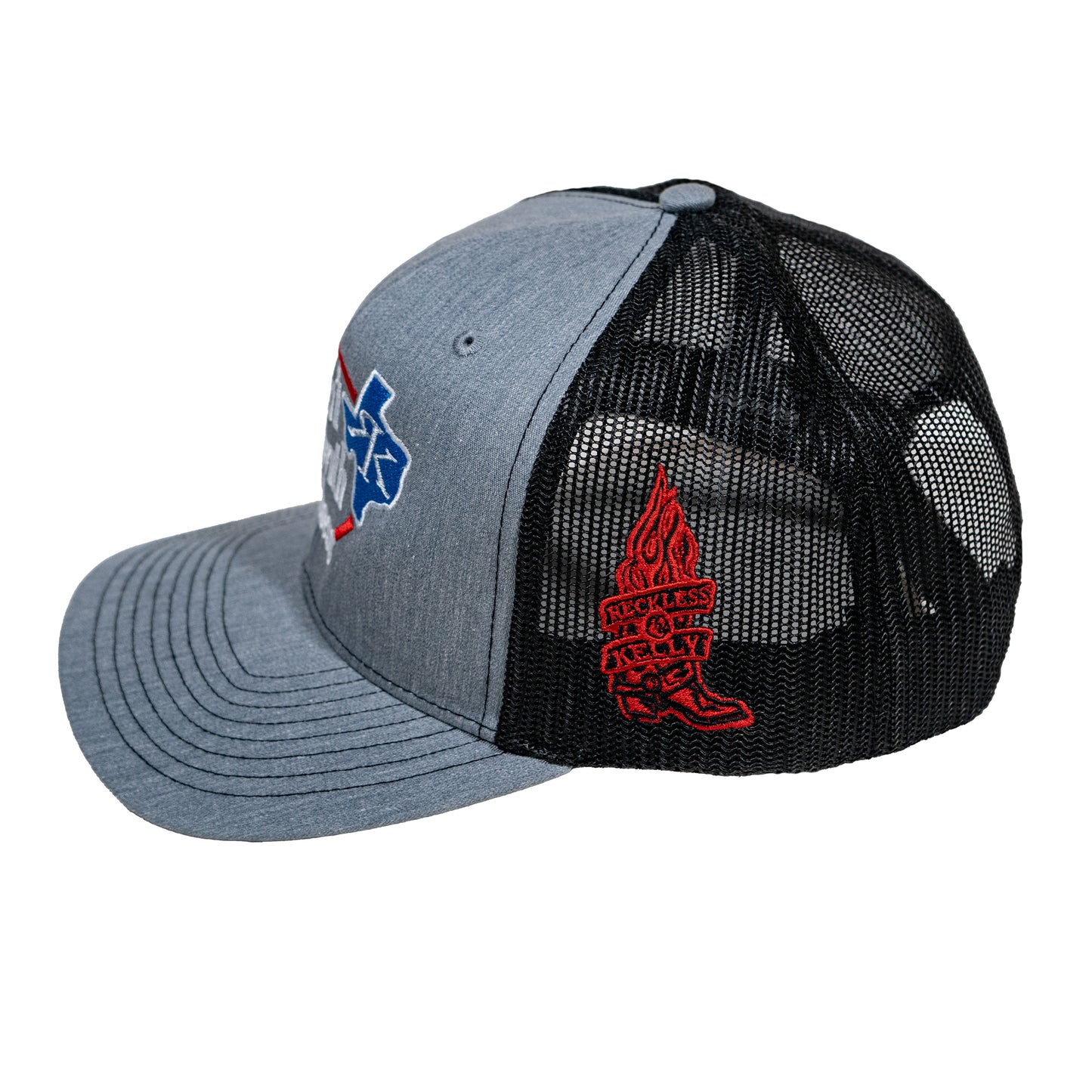 Don't Mess Grey & Blk Trucker