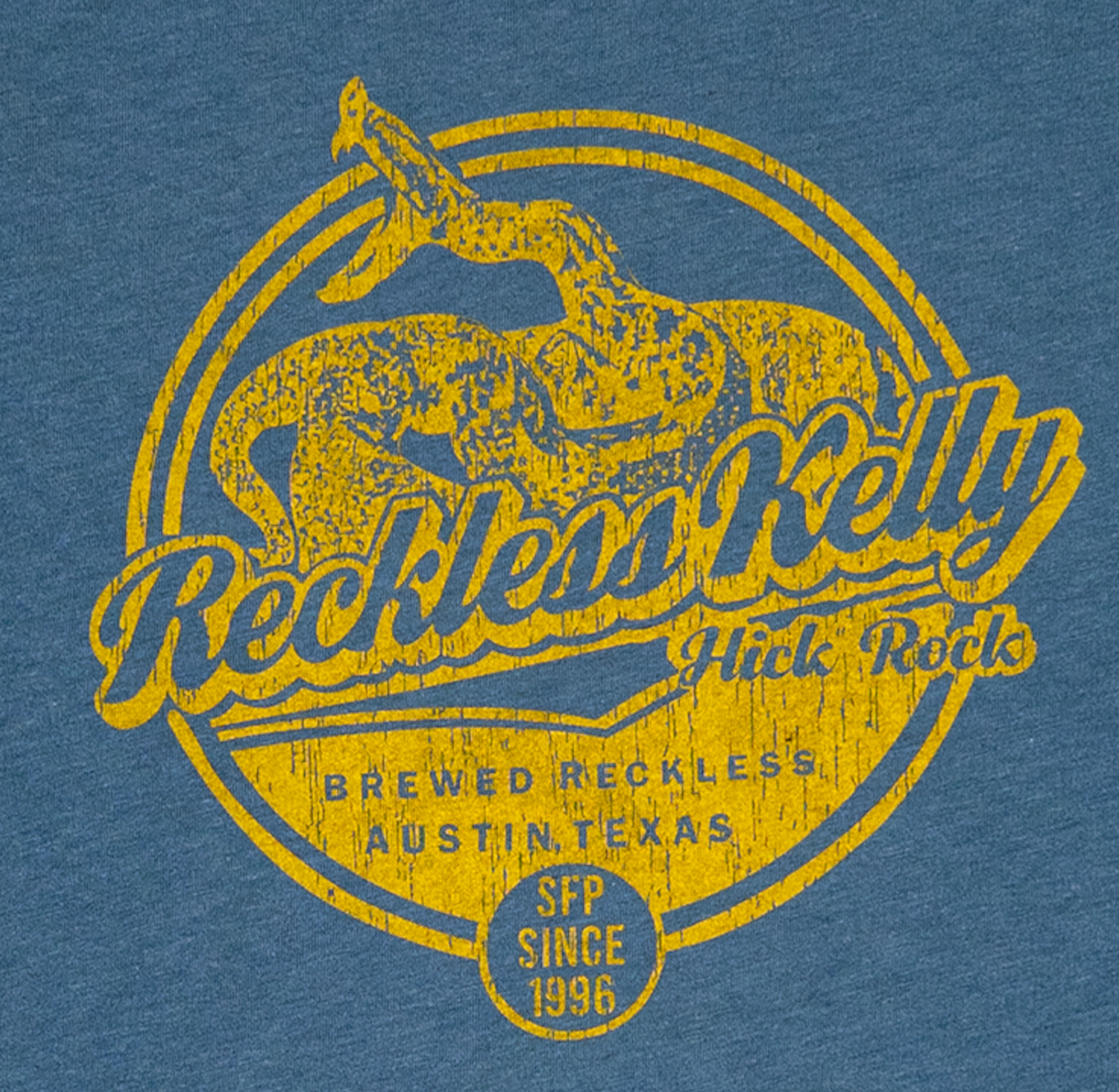 Brewed Reckless - ATX Slate Throwback Tee