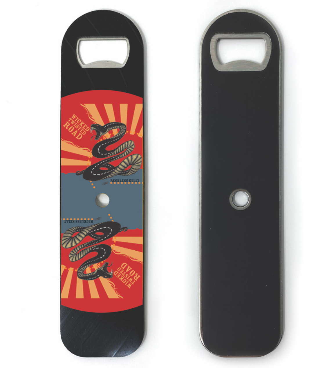 WTR Flat Vinyl Bottle Opener