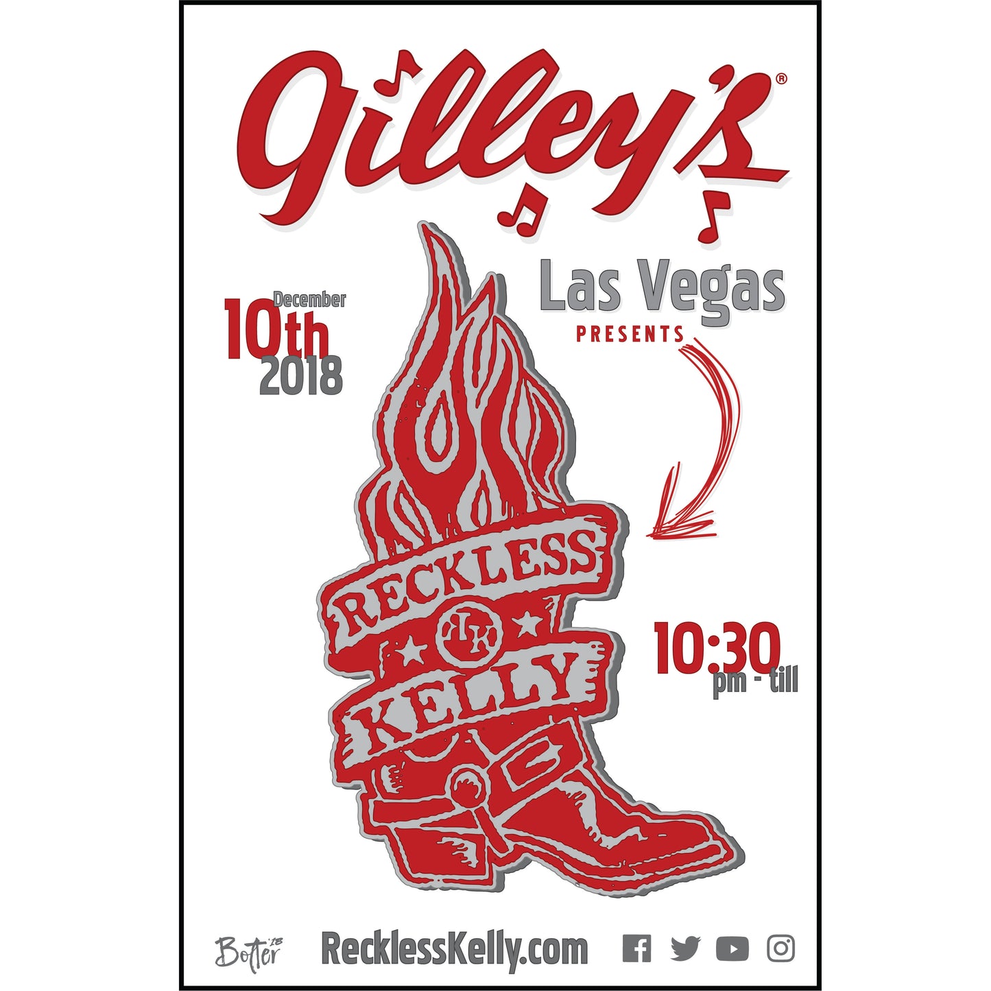Gilley's, Las Vegas, NV (2018)