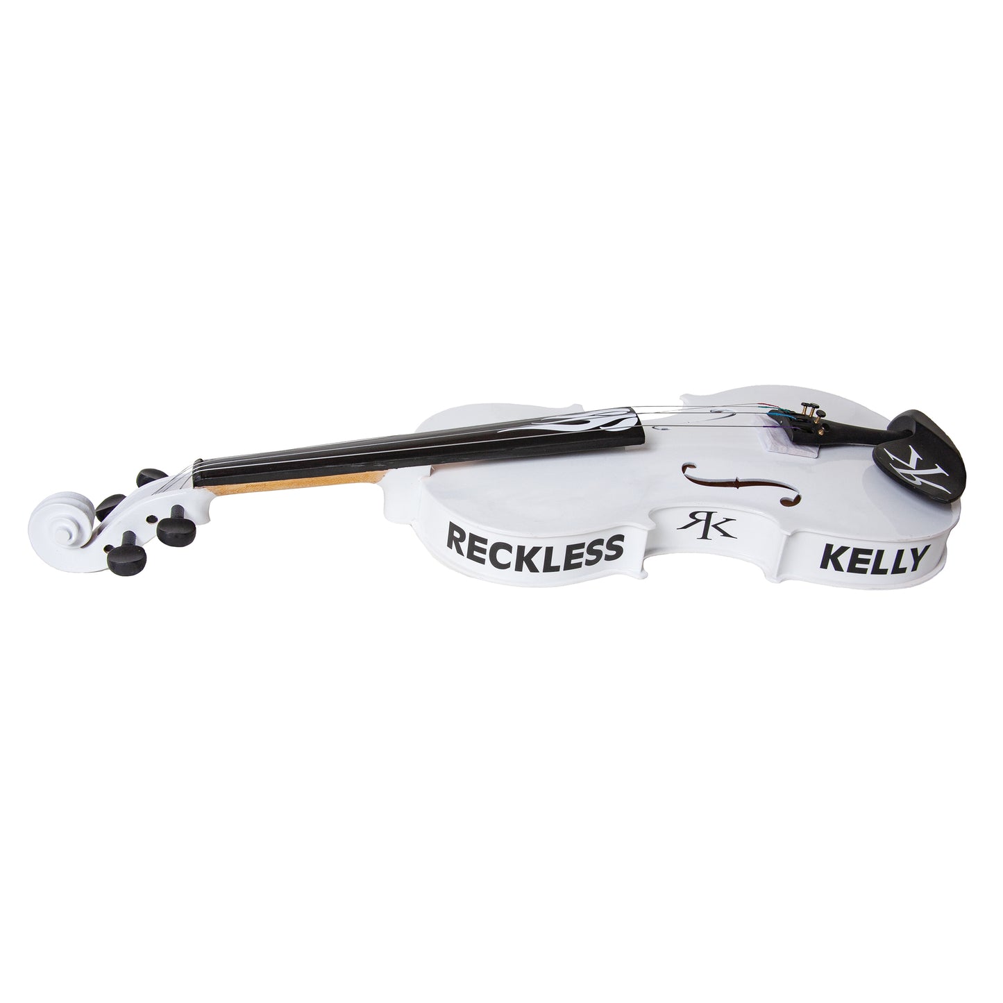 Flame Fiddle White w/ Case