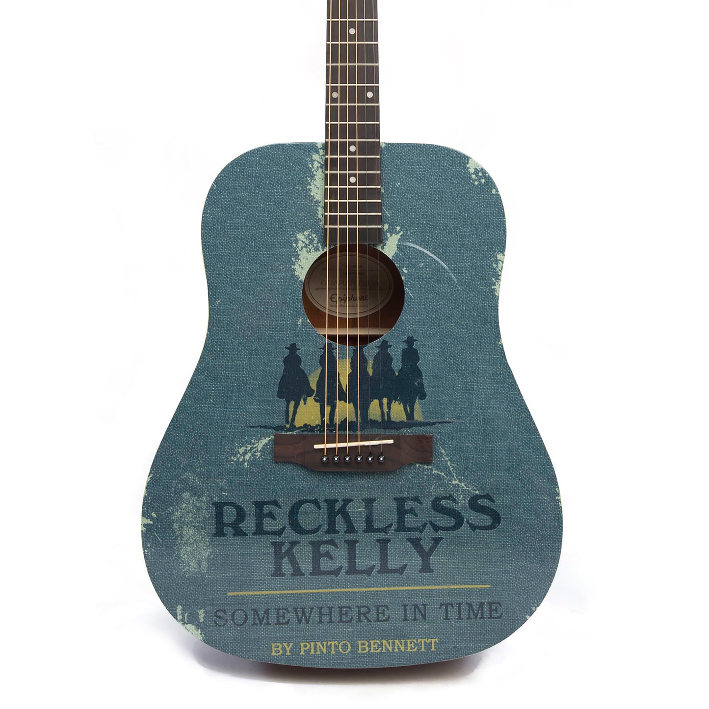 Reckless Kelly Somewhere In Time Guitar - AUTOGRAPHED BY RECKLESS KELLY