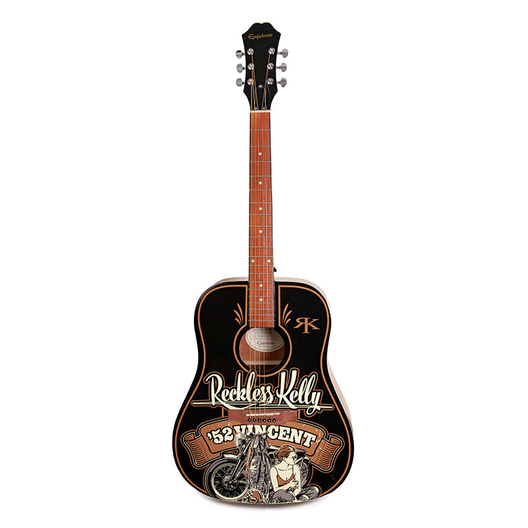 52 Vincent Guitar - AUTOGRAPHED BY RECKLESS KELLY