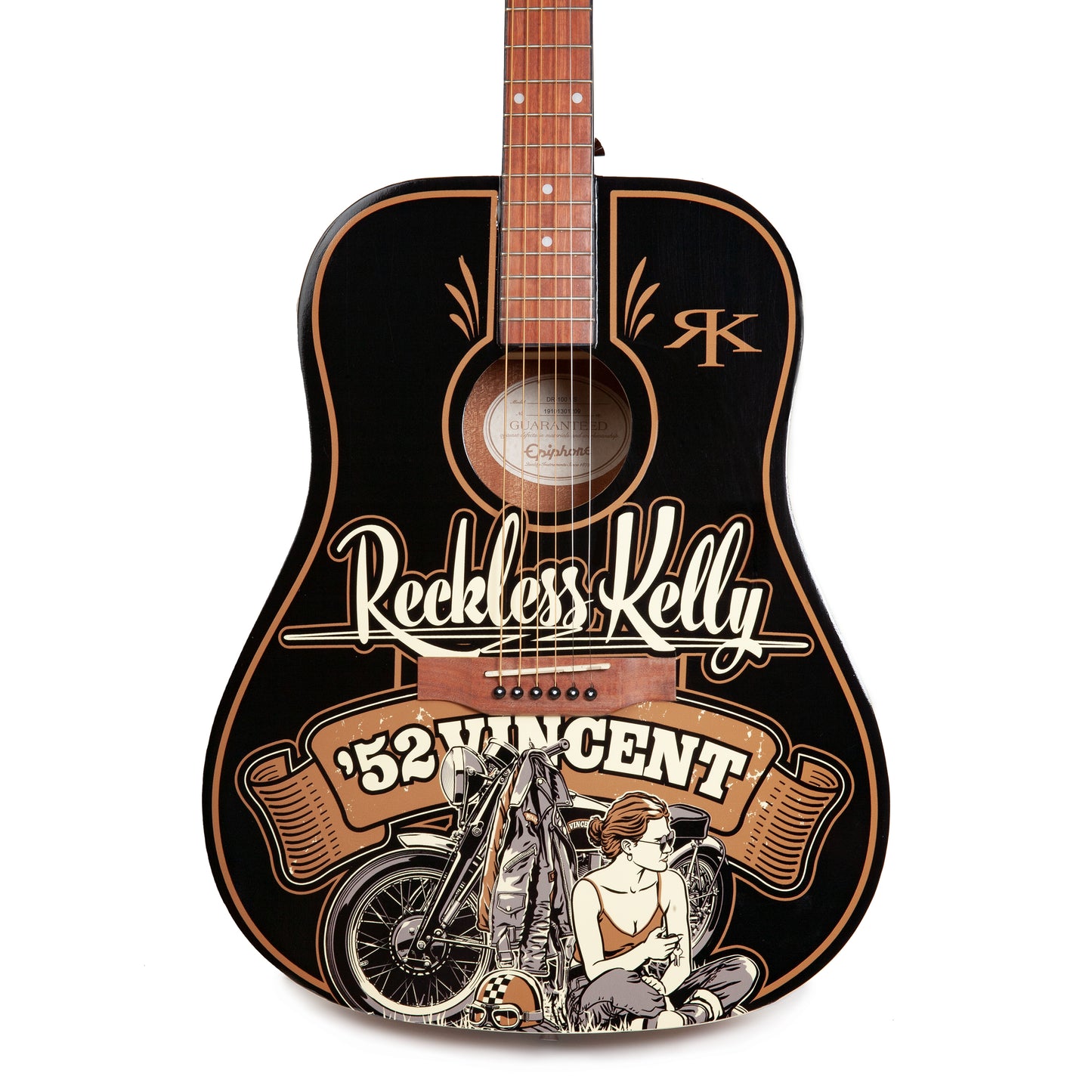 52 Vincent Guitar - AUTOGRAPHED BY RECKLESS KELLY