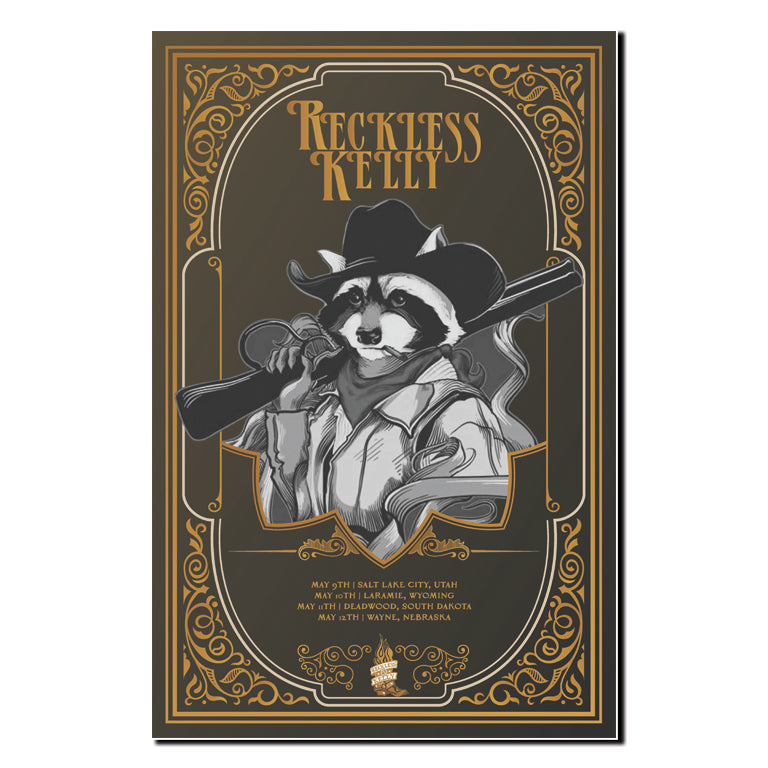 Reckless Rocky Raccoon Poster (2018)