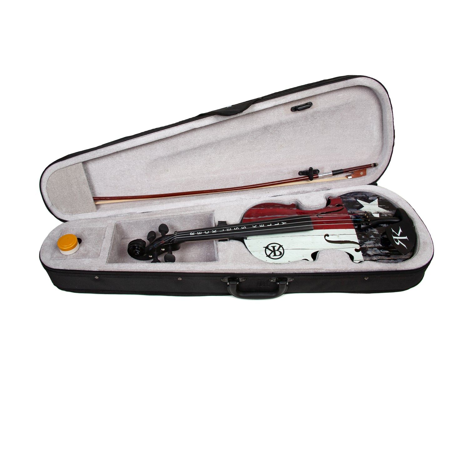 Texas Flag Fiddle w/ Case