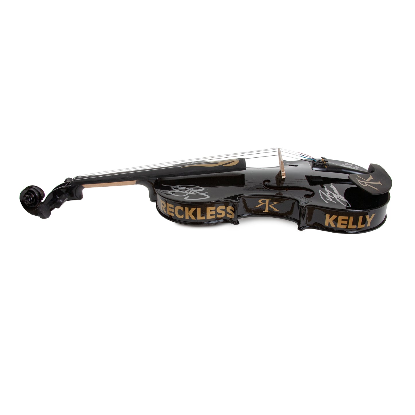 Flame Fiddle Black w/ Case