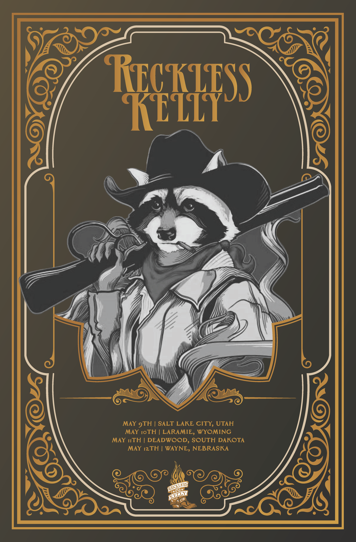 Reckless Rocky Raccoon Poster (2018)