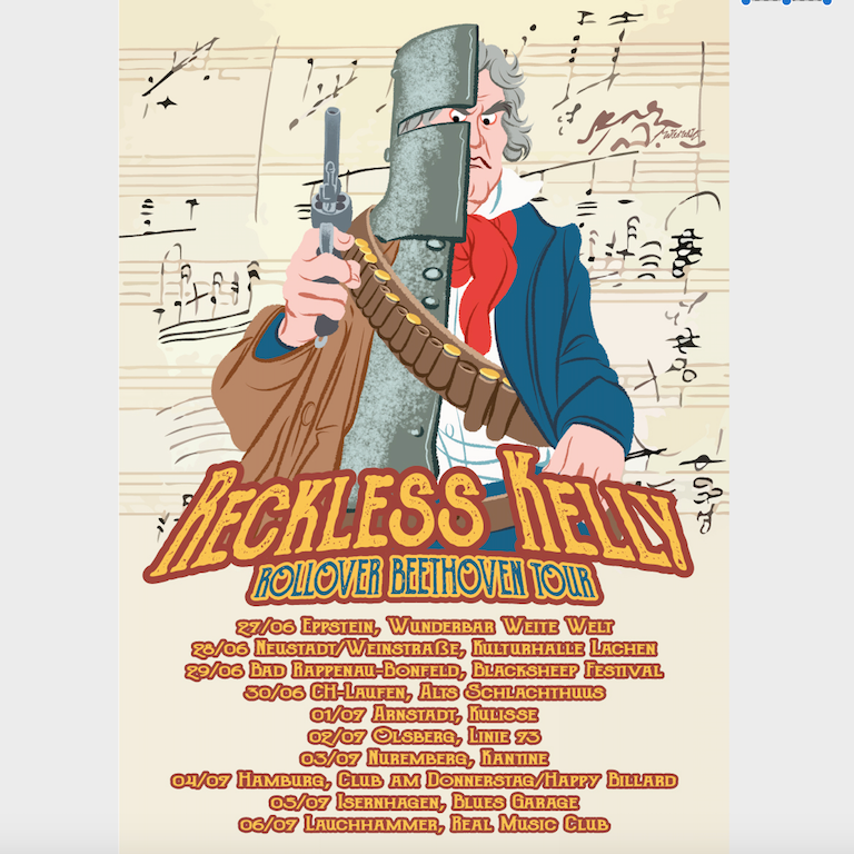 Rollover Beethoven Tour Poster (2019)