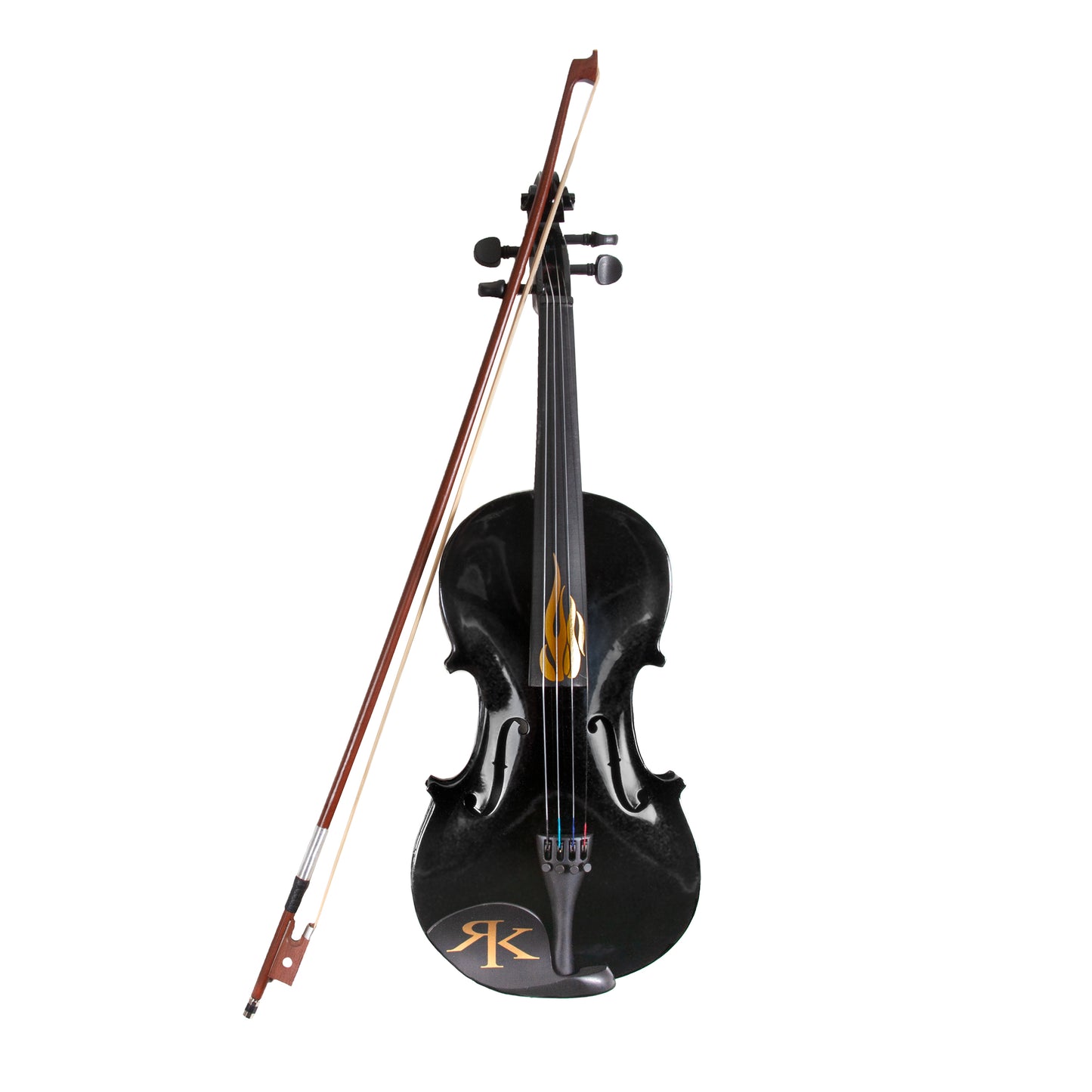 Flame Fiddle Black w/ Case