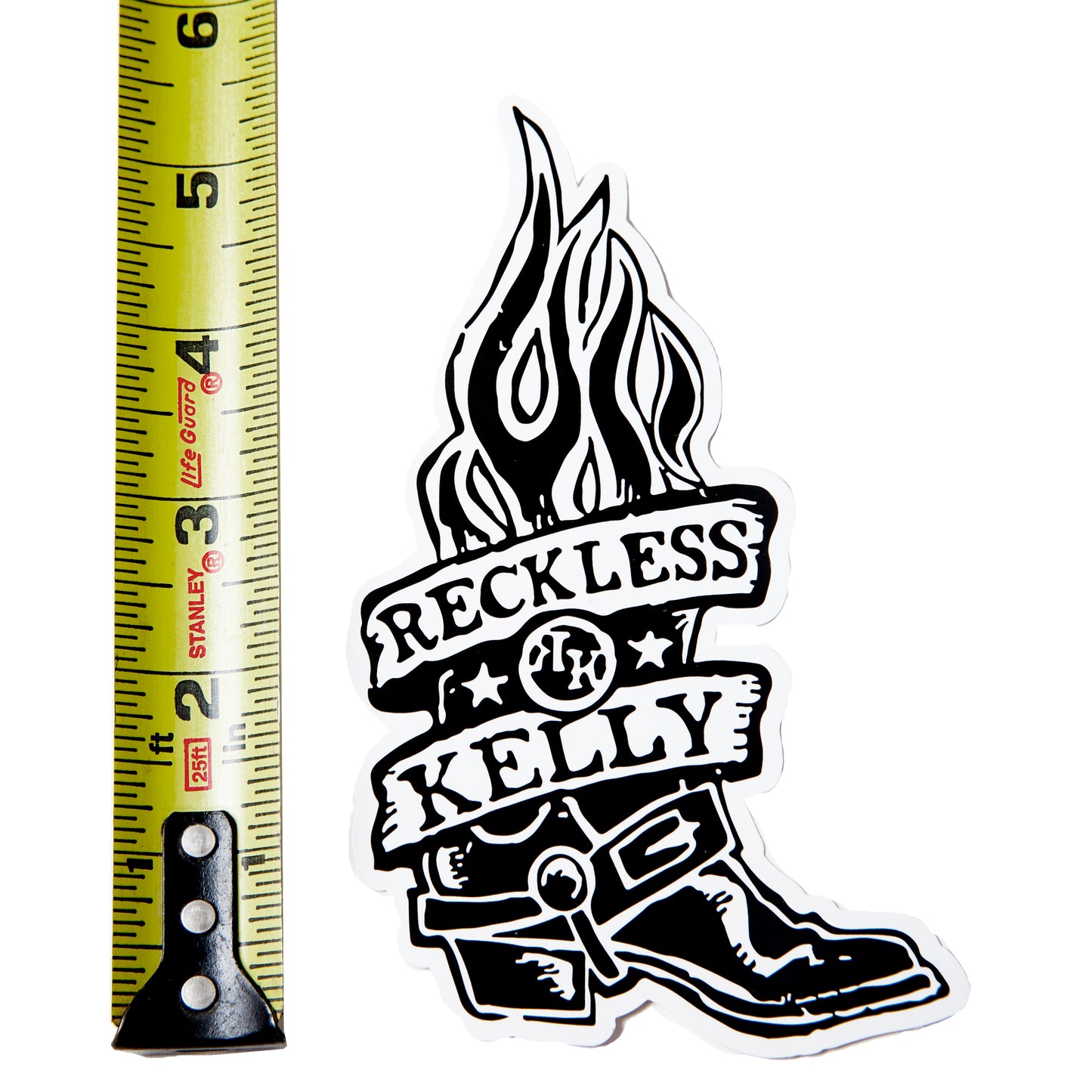 College Color RK Boot Stickers