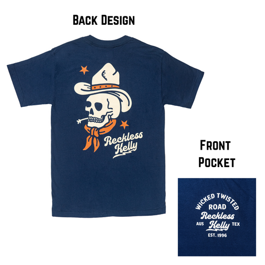 WTR Cowboy Skull Tee