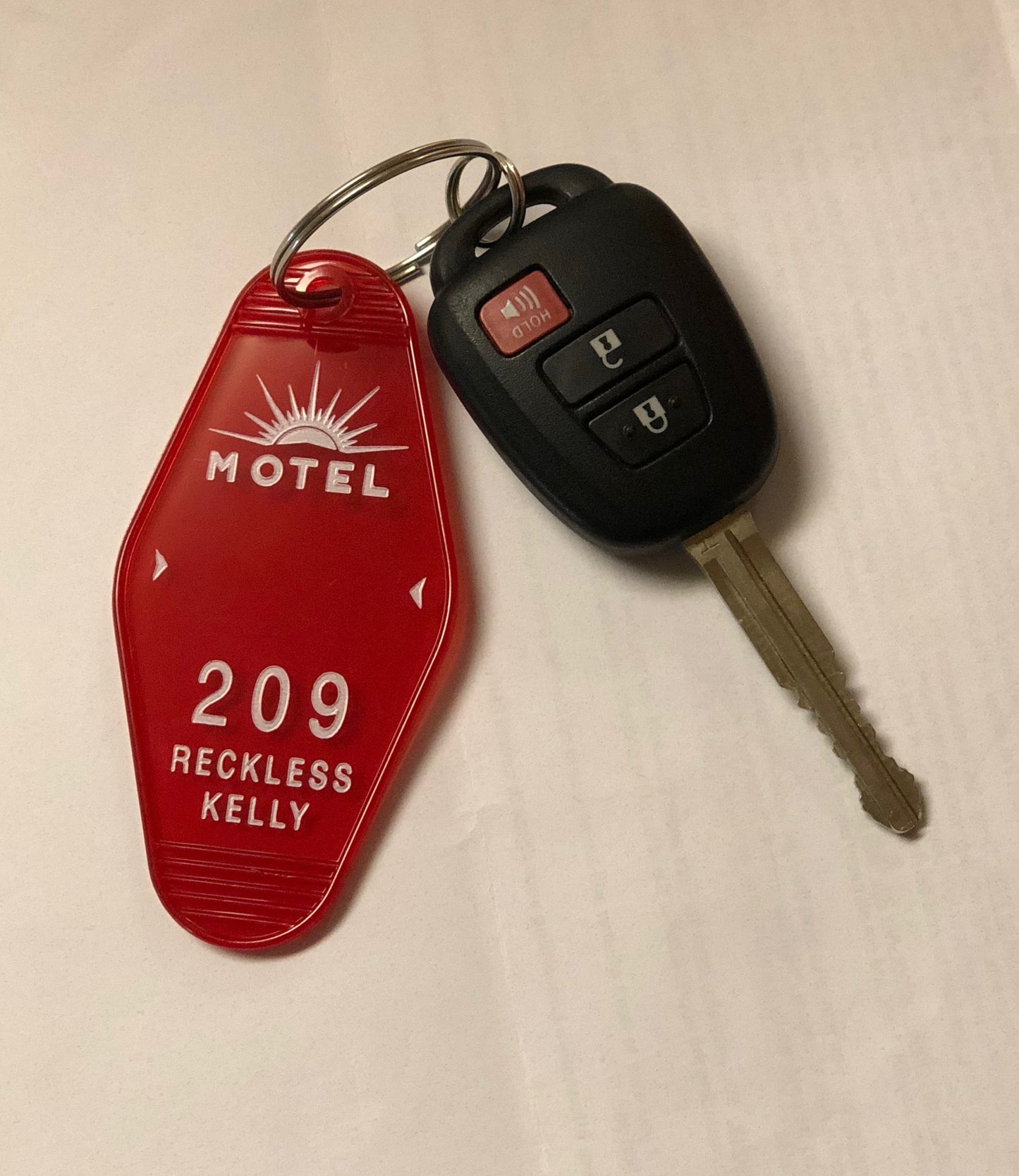 Sunset Motel Key Chain