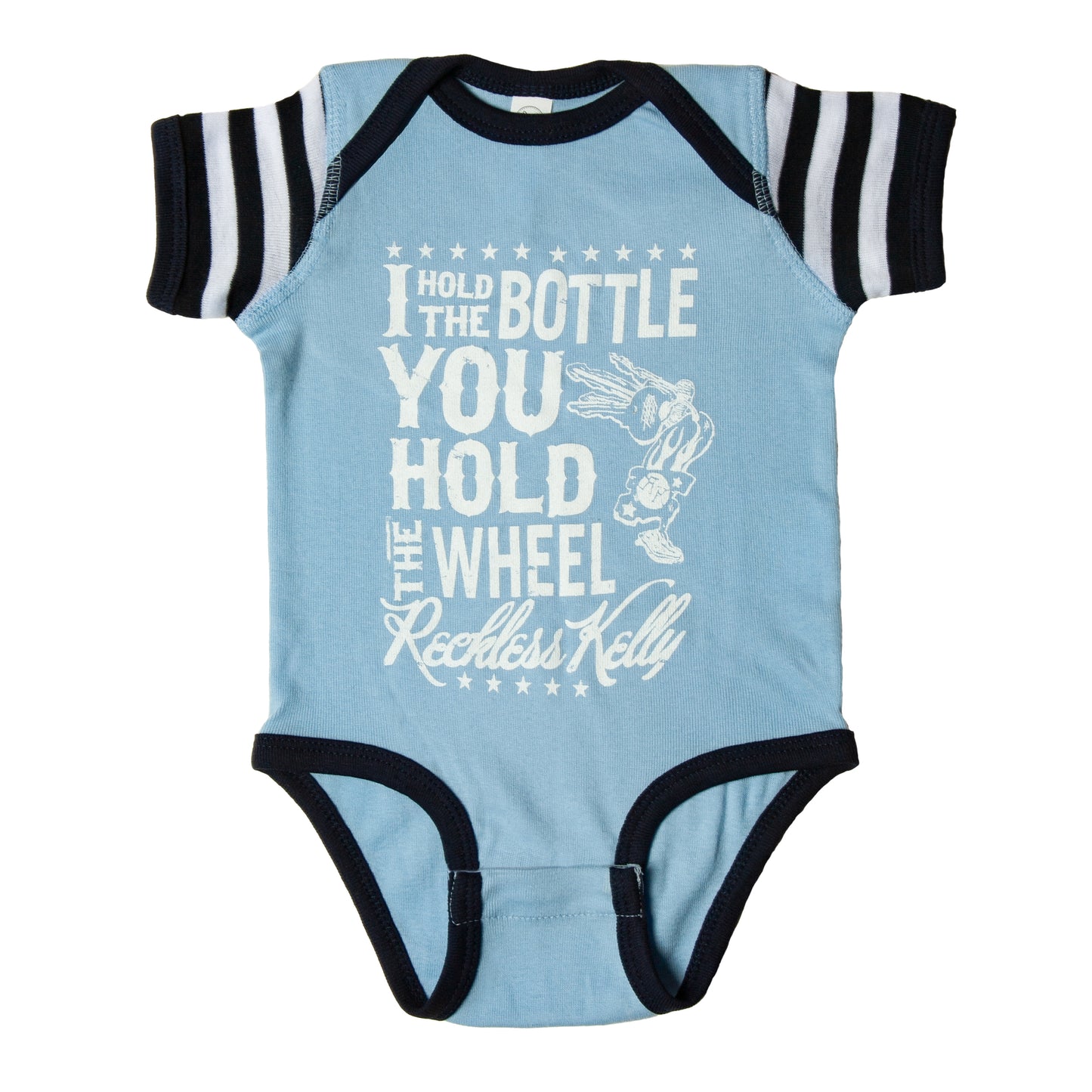 I Hold The Bottle Lap Shoulder Onesie