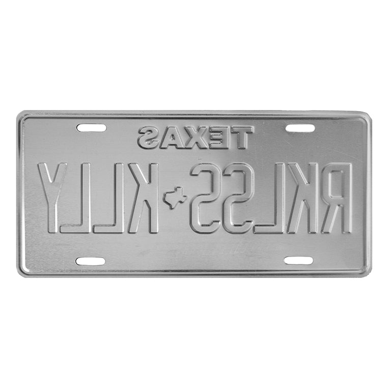 RK Aluminum License Plate