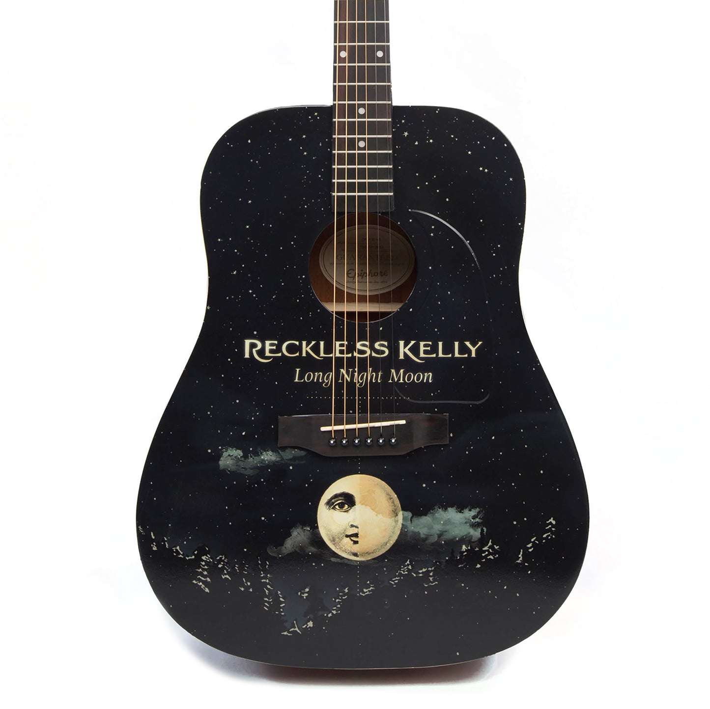 Long Night Moon Guitar - AUTOGRAPHED BY RECKLESS KELLY