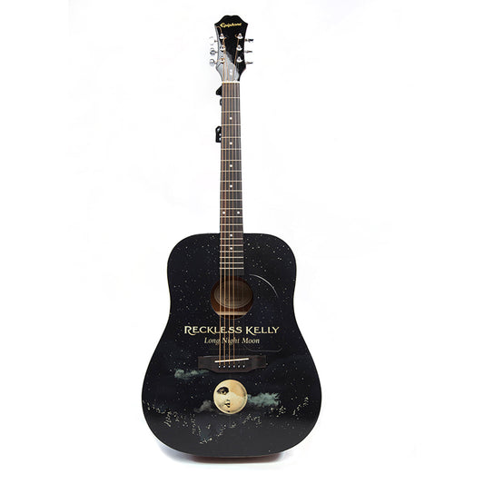 Long Night Moon Guitar - AUTOGRAPHED BY RECKLESS KELLY