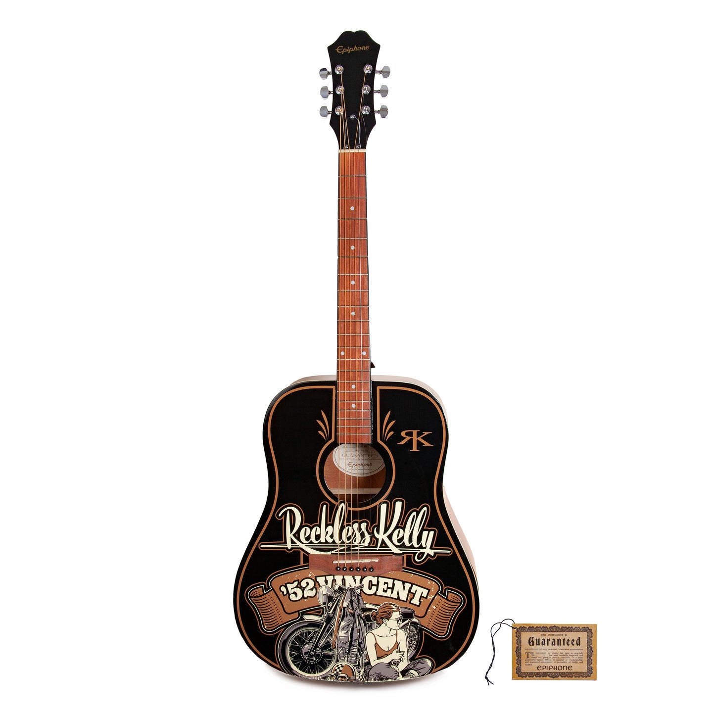 52 Vincent Guitar  - AUTOGRAPHED BY RECKLESS KELLY