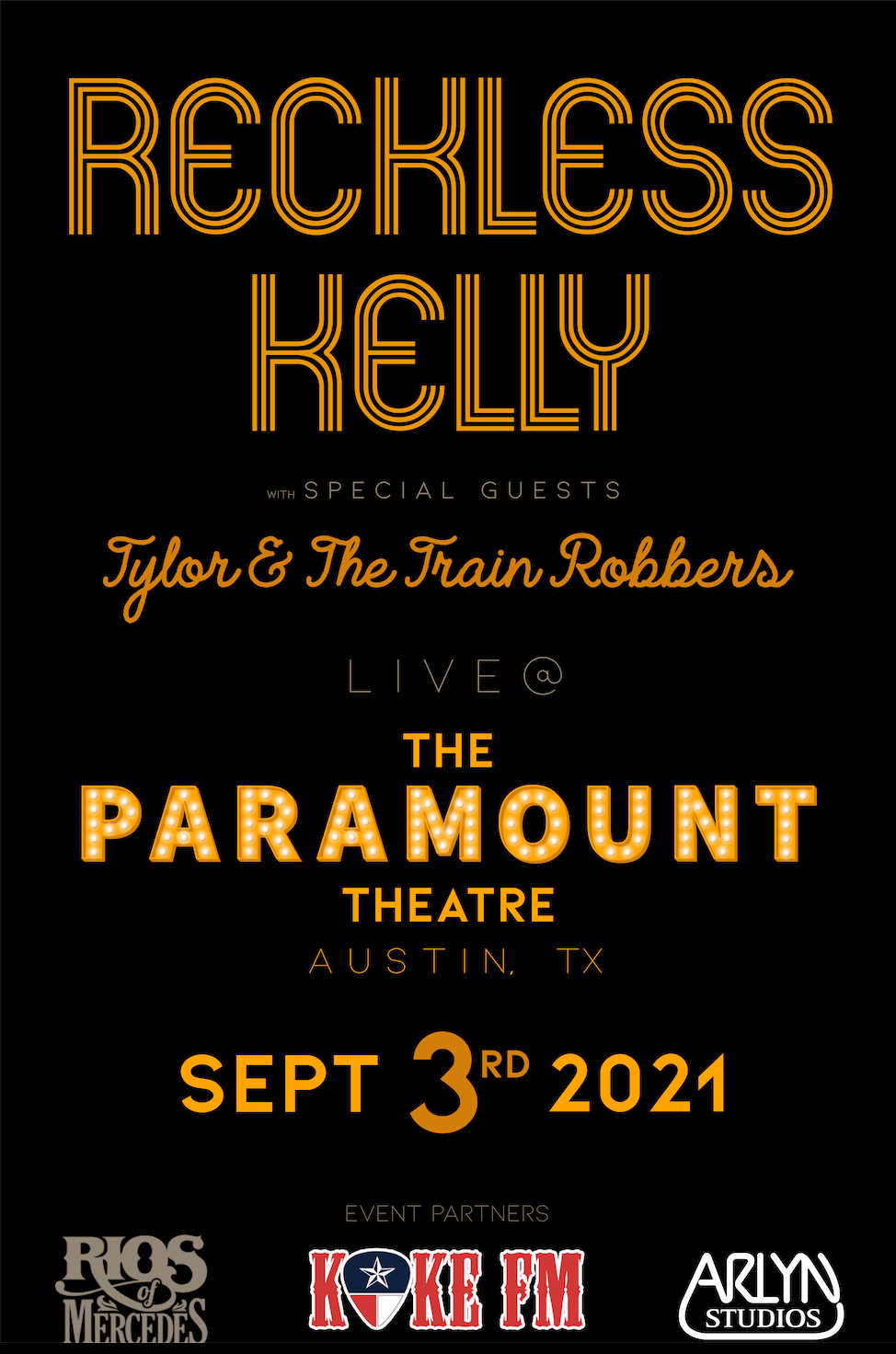 The Paramount Theatre, Austin, TX (9/3/21)